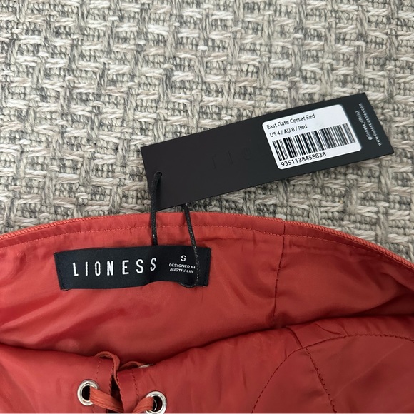 Princess Polly East Gate Corset Red - Picture 8 of 8